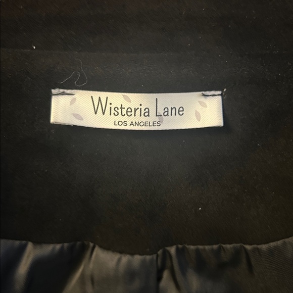 Chic Black and Brown Fringe Women's Blazer - Picture 5 of 5